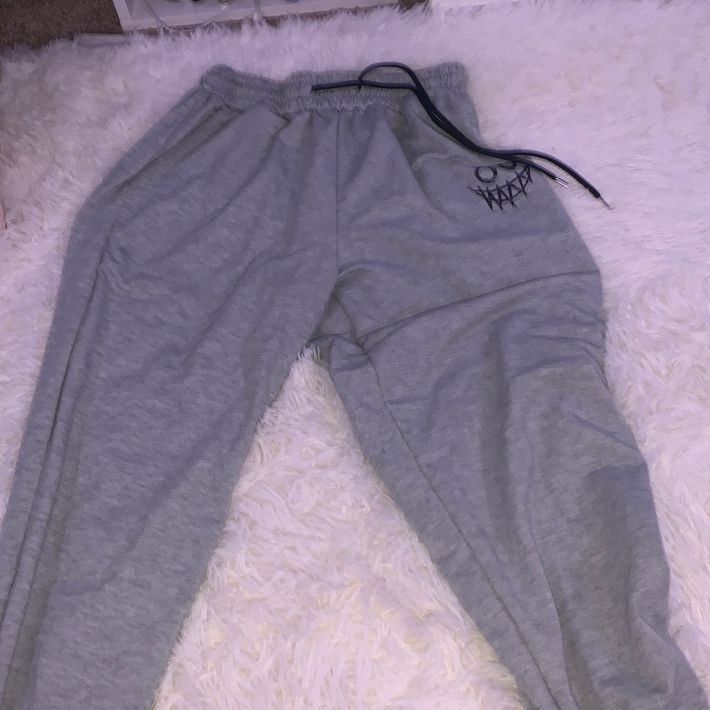 Grey sweats